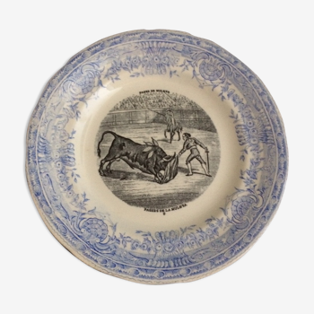 Gien Tauromachie porcelain plate