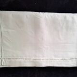 White linen tablecloth with openings 1.70 x 1.90 m