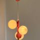 Suspension Spoutnik design Richard Essig années 70