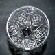 Baccarat set of 35 crystal glasses + 2 flower model carafes 9157 from 1907