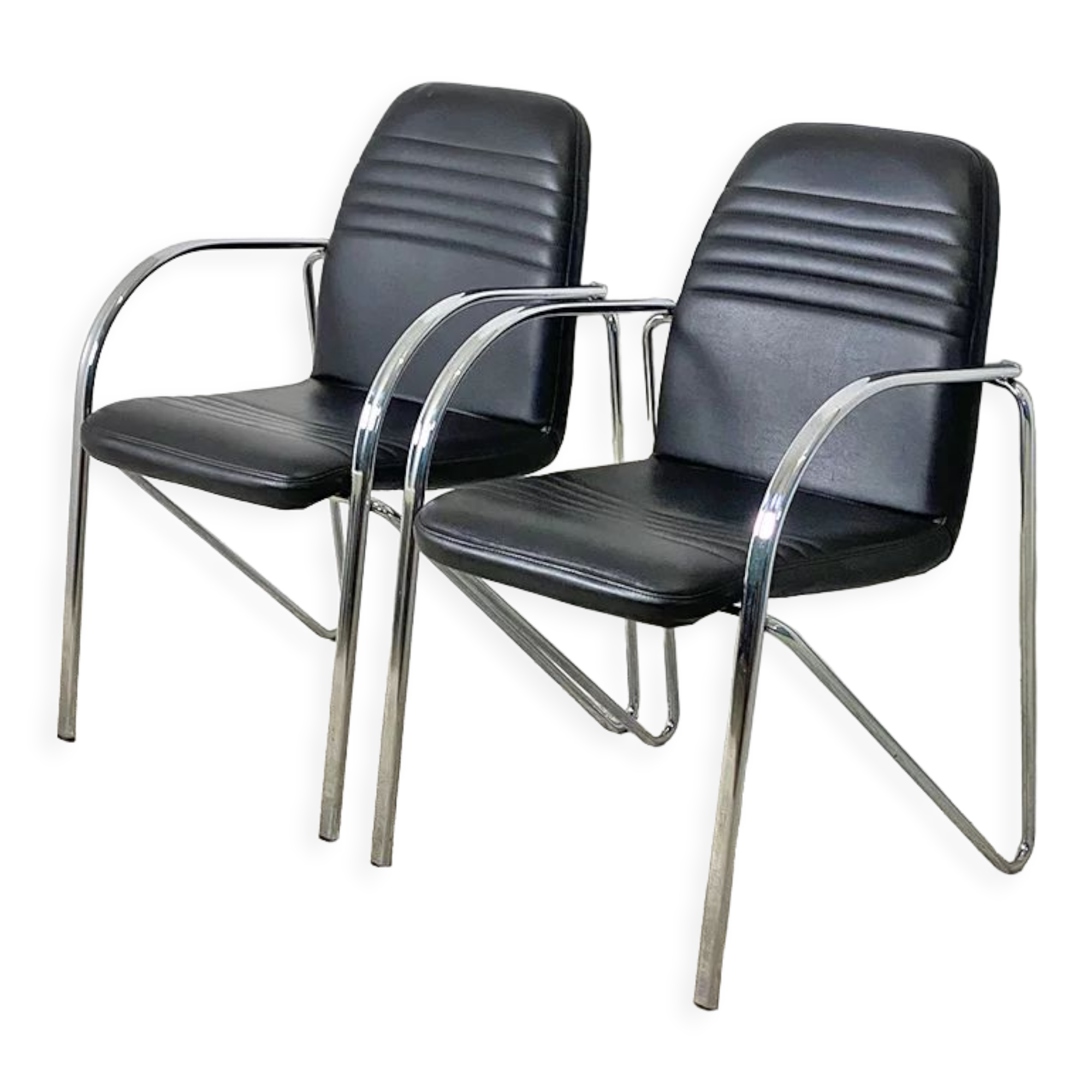 Pair of designer chairs