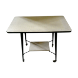 Serving table on wheels of the 1960