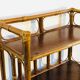 Bamboo and rattan storage cabinet