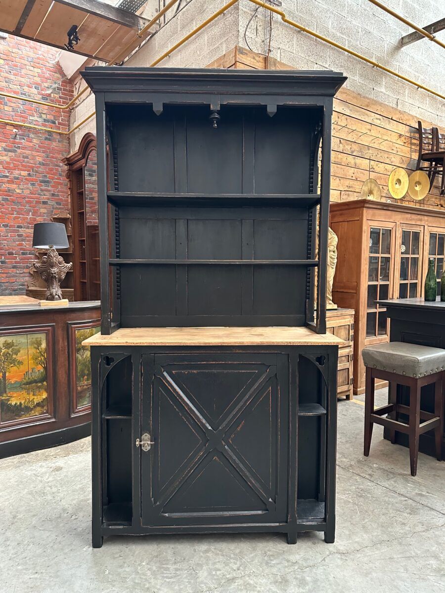 Patinated bar set from the early 20th century.