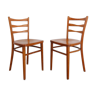 Deux chaises scandinaves