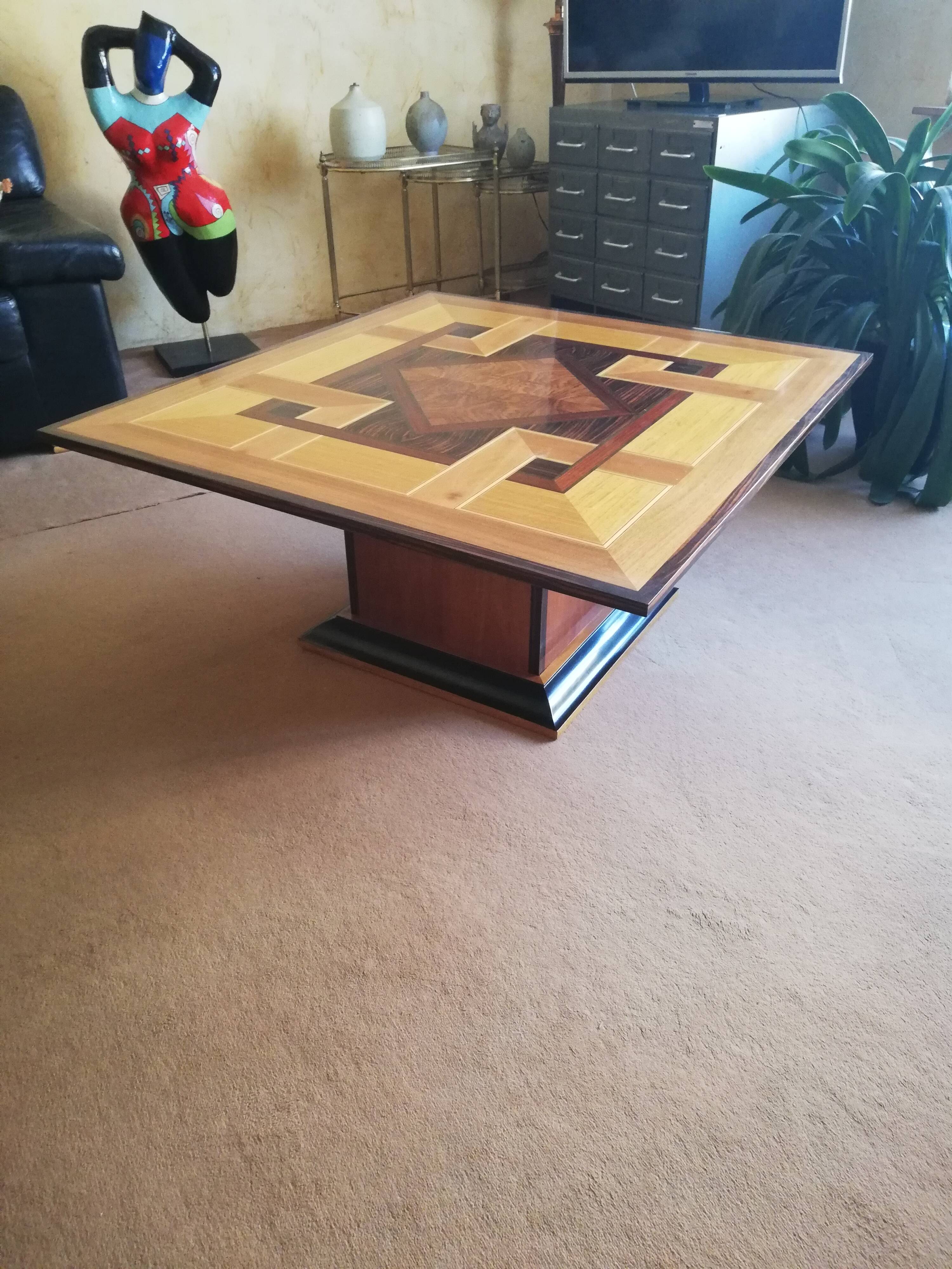 Branded vintage coffee table