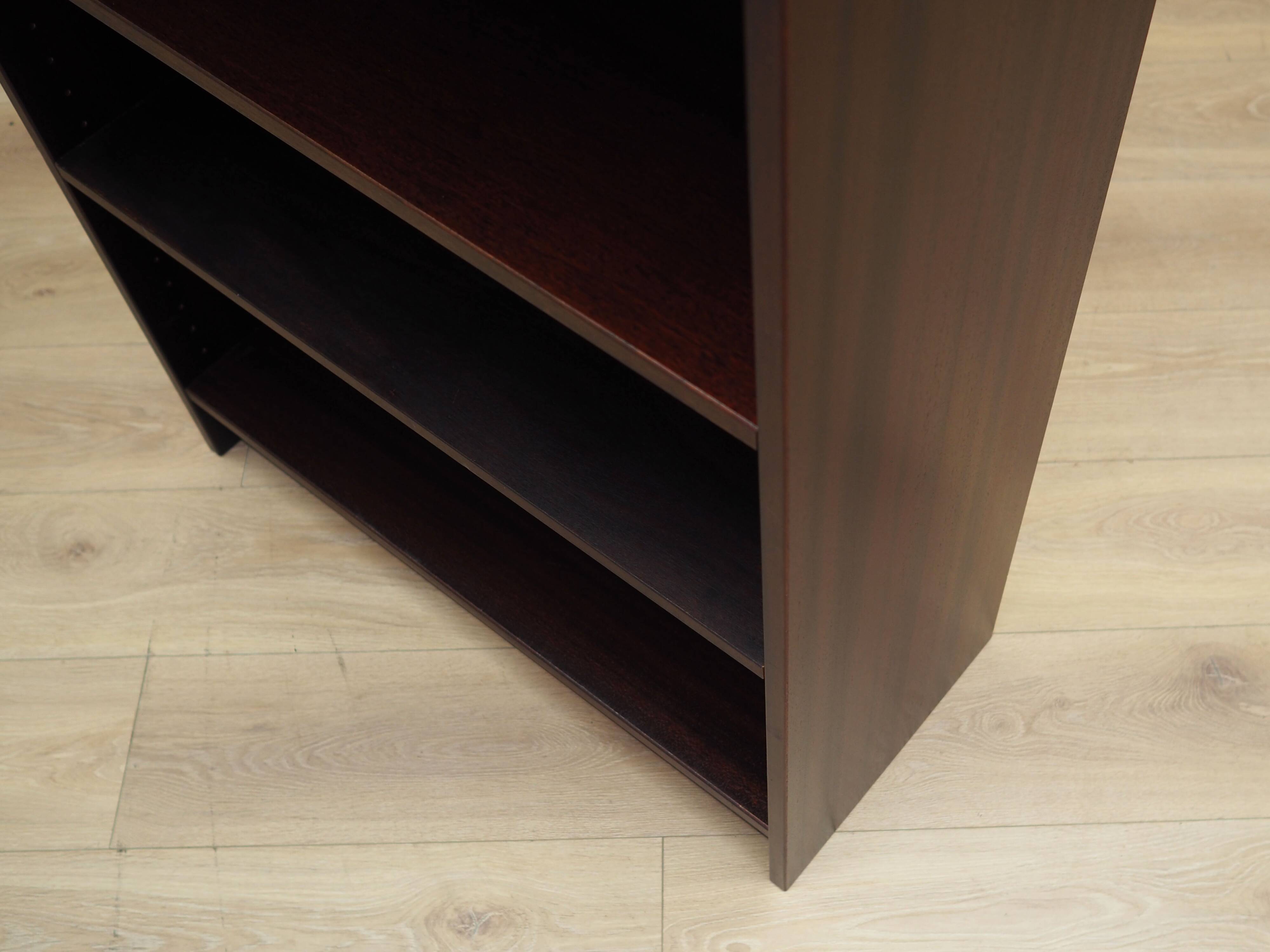 Mahogany bookcase, Danish design, 1970s, production: Denmark