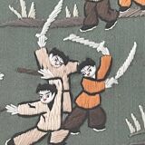 Hand-embroidered Chinese tapestry