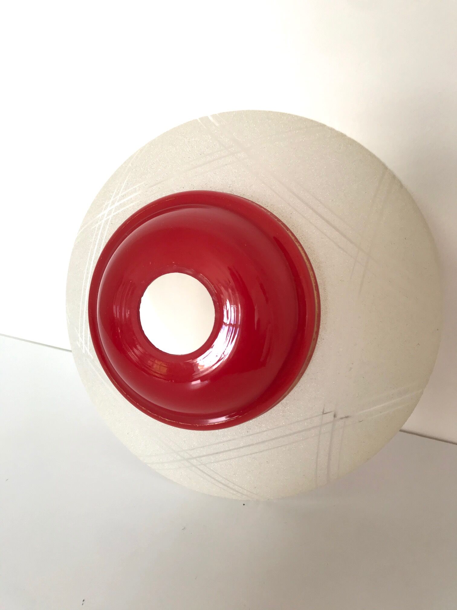 Granite glass hanging lamp