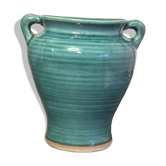 Vintage green vase