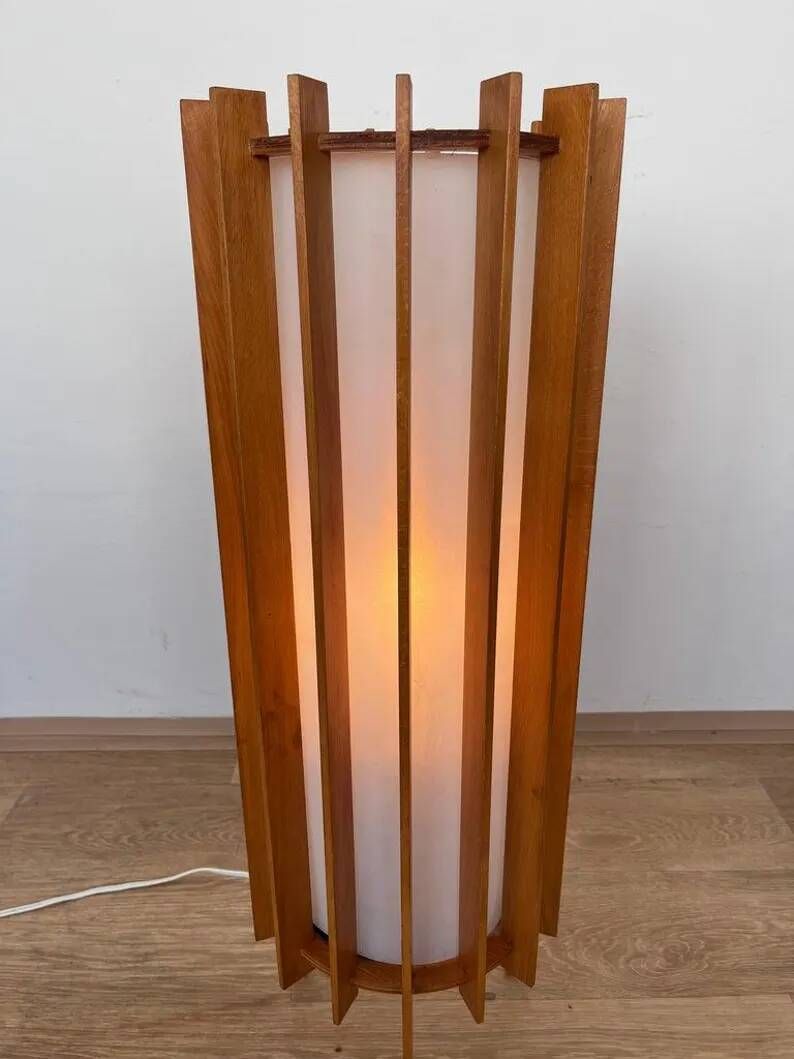 Ib Fabiansen rocket SPACE AGE Floor Lamp by Fog and Mørup - Denmark - 1960s