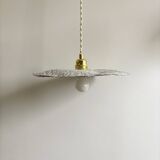 Vintage recycled market paper pendant light