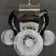 1970s Italian Chrome Plated Chandelier