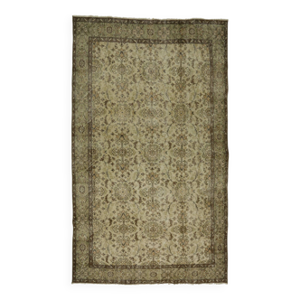 Tapis vintage turc tissé à la main unique en son genre - Charme vintage rustique 284 x 161