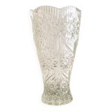 Vase ciselé en cristal