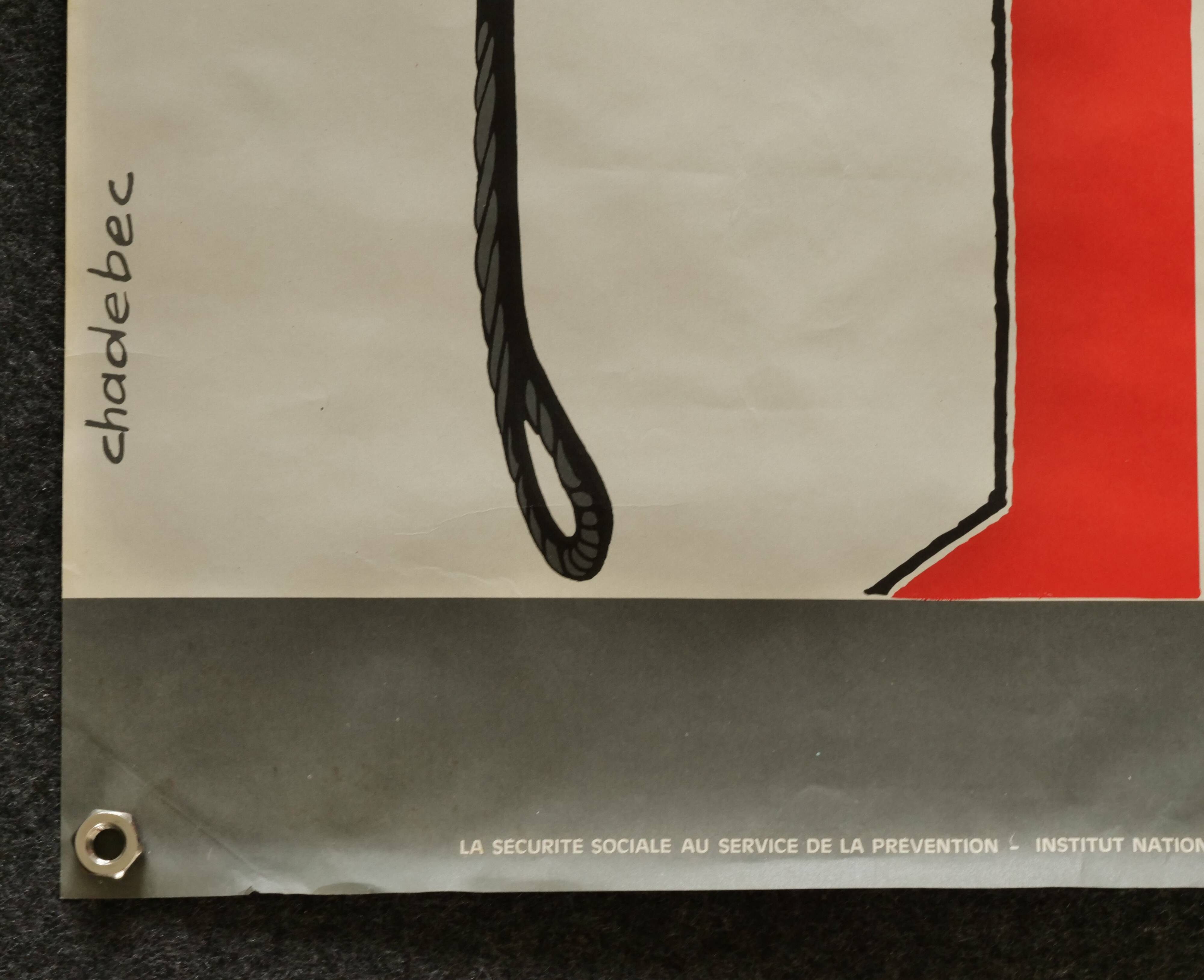 Original chadebec poster