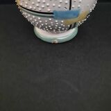 Italian ceramic vase Deruta signed and numbered