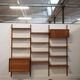 Modular wall unit by Poul Cadovius in teak wood