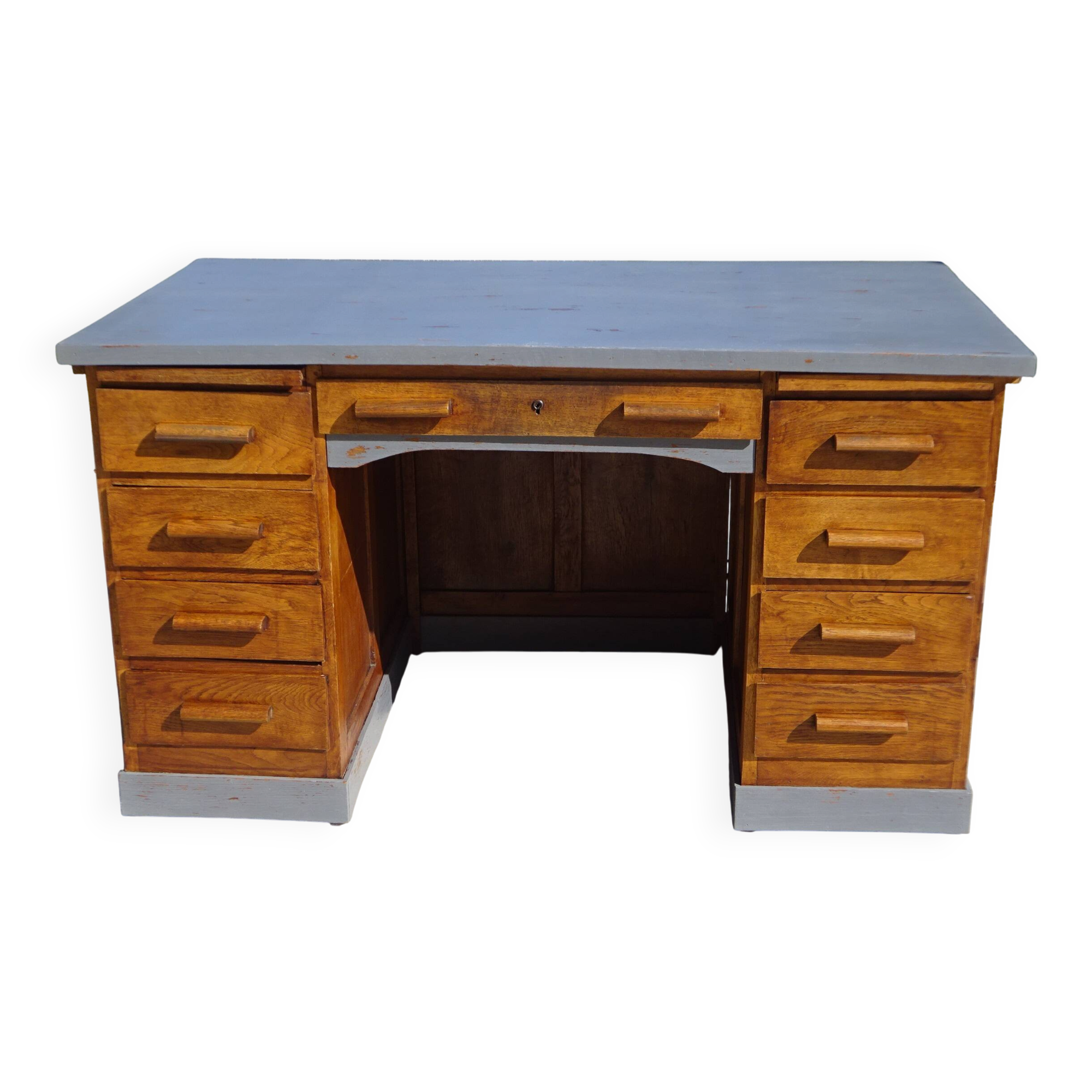 Vintage oak desk