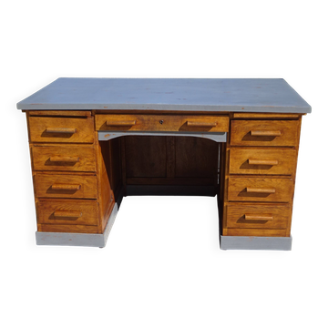 Vintage oak desk