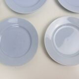 5 assiettes à dessert bleue layette, Luxembourg