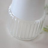 Vintage glass hanging lamp