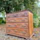 Commode En Bois Naturel D’époque XVIII Eme Siècle, Travail étranger