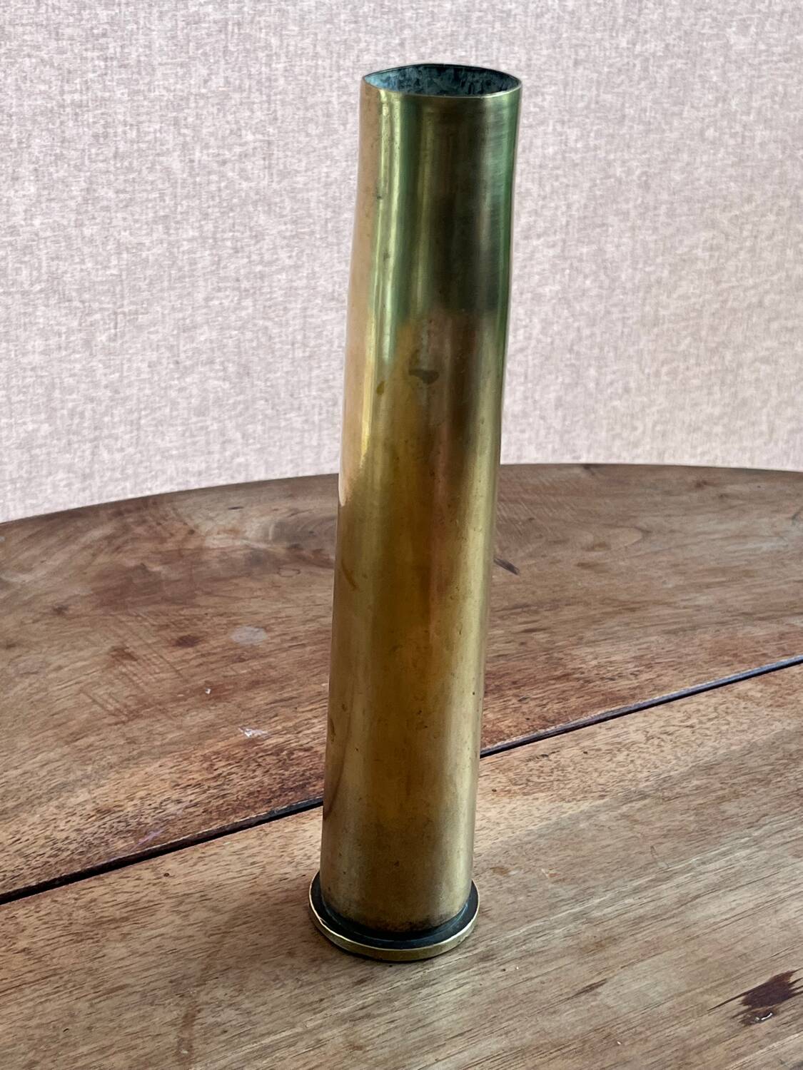 Soliflore vase in brass or bronze