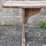 Old farm bench, natural color, vintage