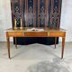 Directoire style flat desk in cherry wood
