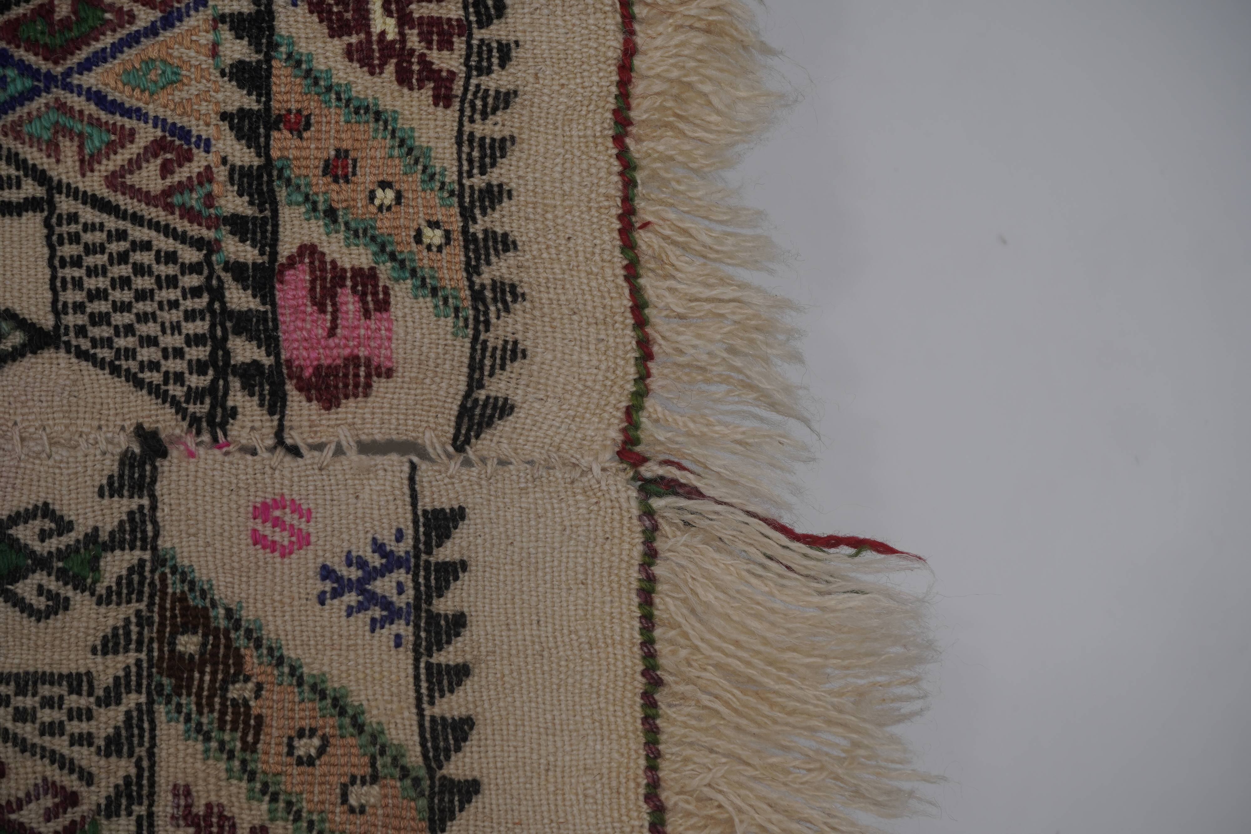 Vintage Turkish Oushak Handwoven Rug 172x233 cm