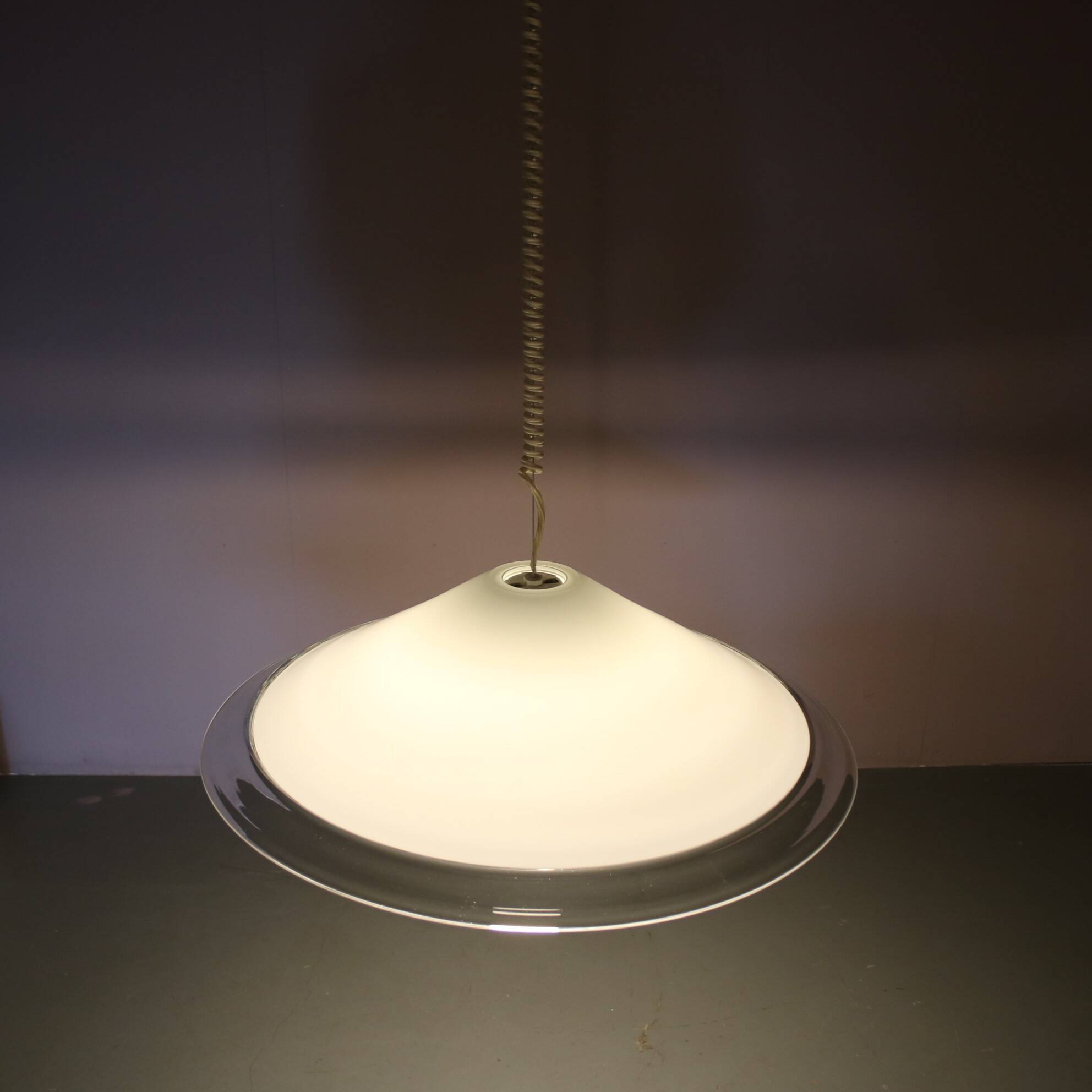 1970s Hanging lamp by Leucos, Italy