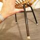 Rohe Noordwolde rattan vintage sixties design armchair