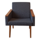 Fauteuils modernes du milieu du siècle 1970. Ensemble de 2.