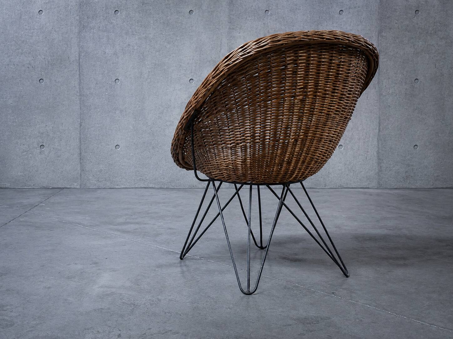 Armchair & coffee table Teun Velthuizen - Vintage 1950
