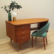 Mahogany desk, Norwegian design, 1960s, production: Sola Møbler