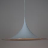 Danish vintage Semi pendant lamp by Bonderup and Thorup, 1968