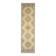 1970s Vintage Turkish Hand-Knotted Wool Cotton Orange Runner Rug 100x360