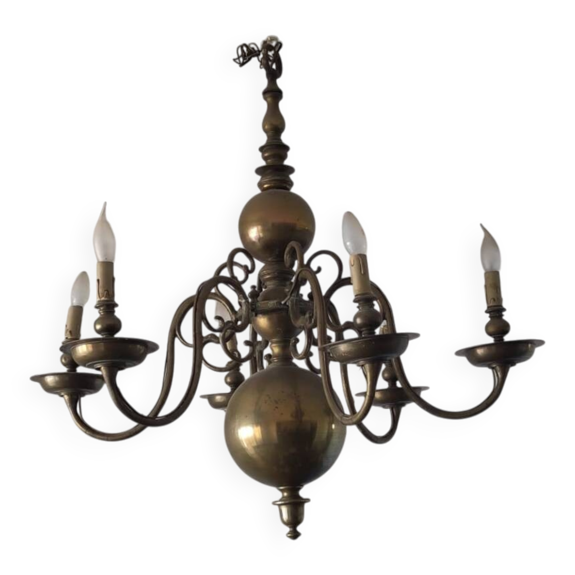 Lustre hollandais double niveau