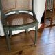 Fauteuil canné style LouisXVI