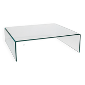 Table basse en verre trempé