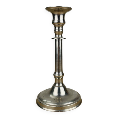 Bougeoir métal argent