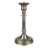 Silver metal candlestick