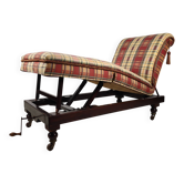 Rare Carters of London Adjustable Invalid Daybed, England, Early 20th Centu