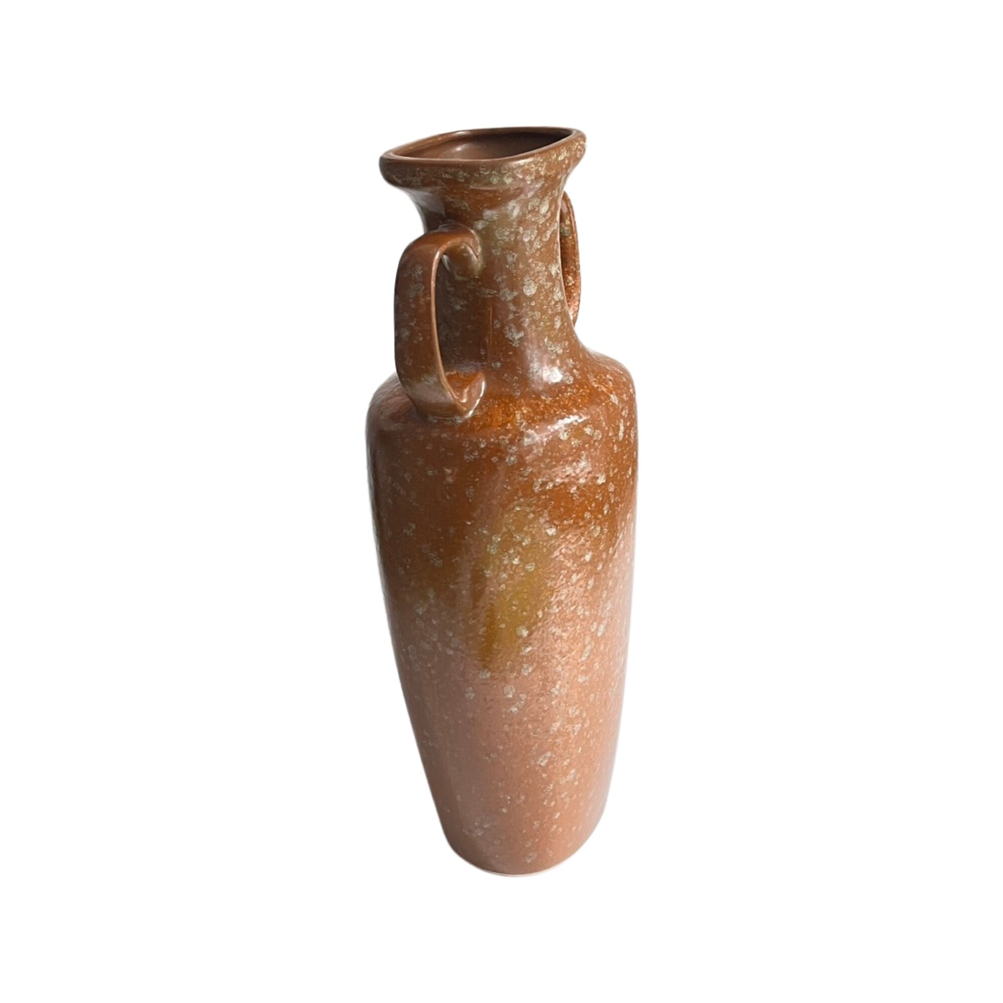 Ceramic vase Bolesławiec Poland 1970s