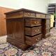 Bureau anglais classique avec cuir vert