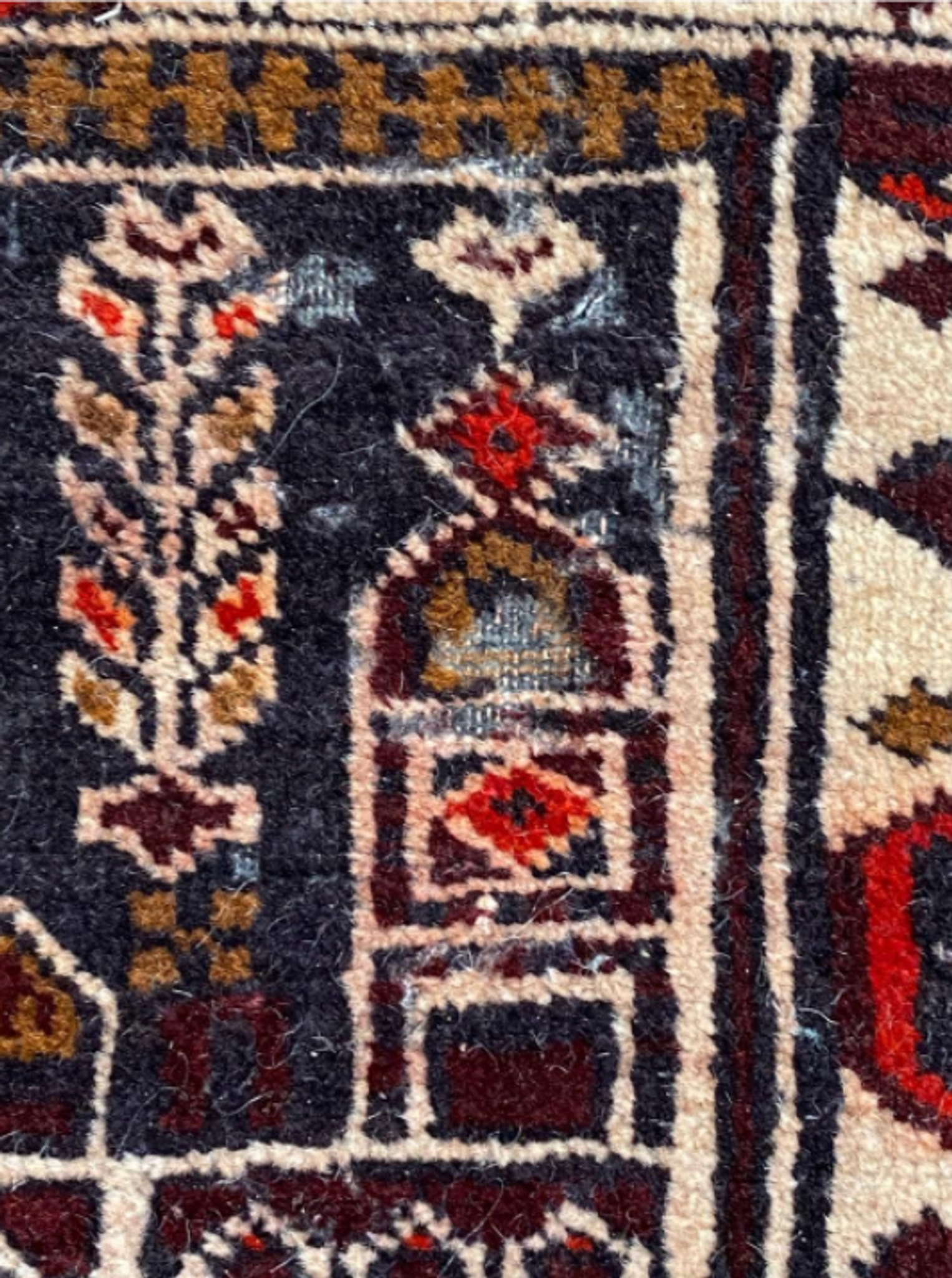 Tapis afghan Baluch vintage 140x86cm