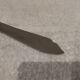 Couteau de service pour gateau manche argent 800 suisse Jezler filet