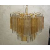 Striking Contemporary Murano Glass Sputnik Chandelier in Multicolour