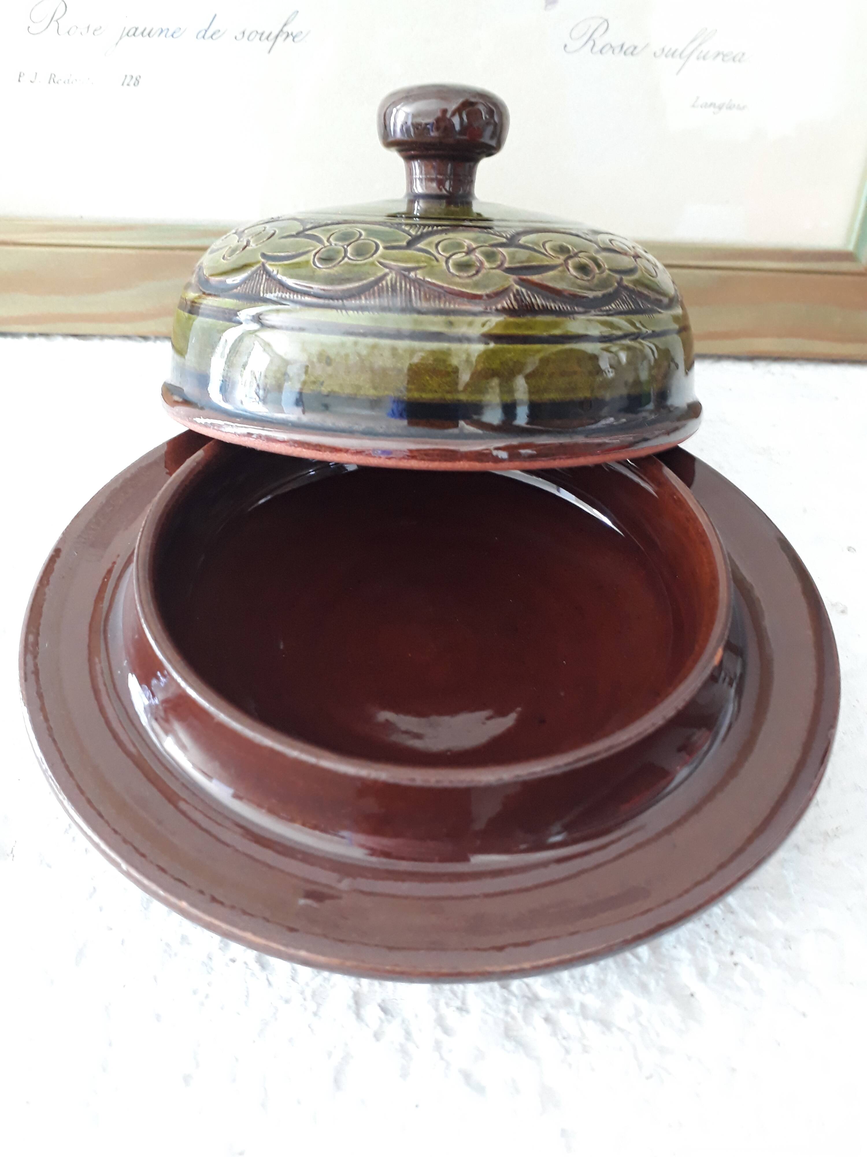 Artisanal butter dish